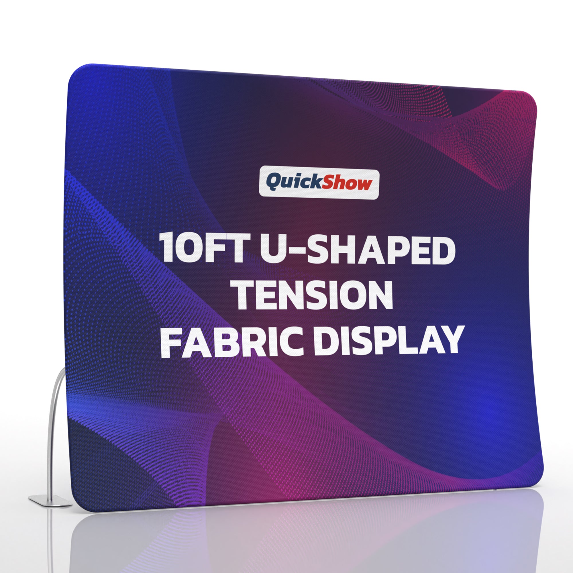 10ft U-Shaped Tension Fabric Display