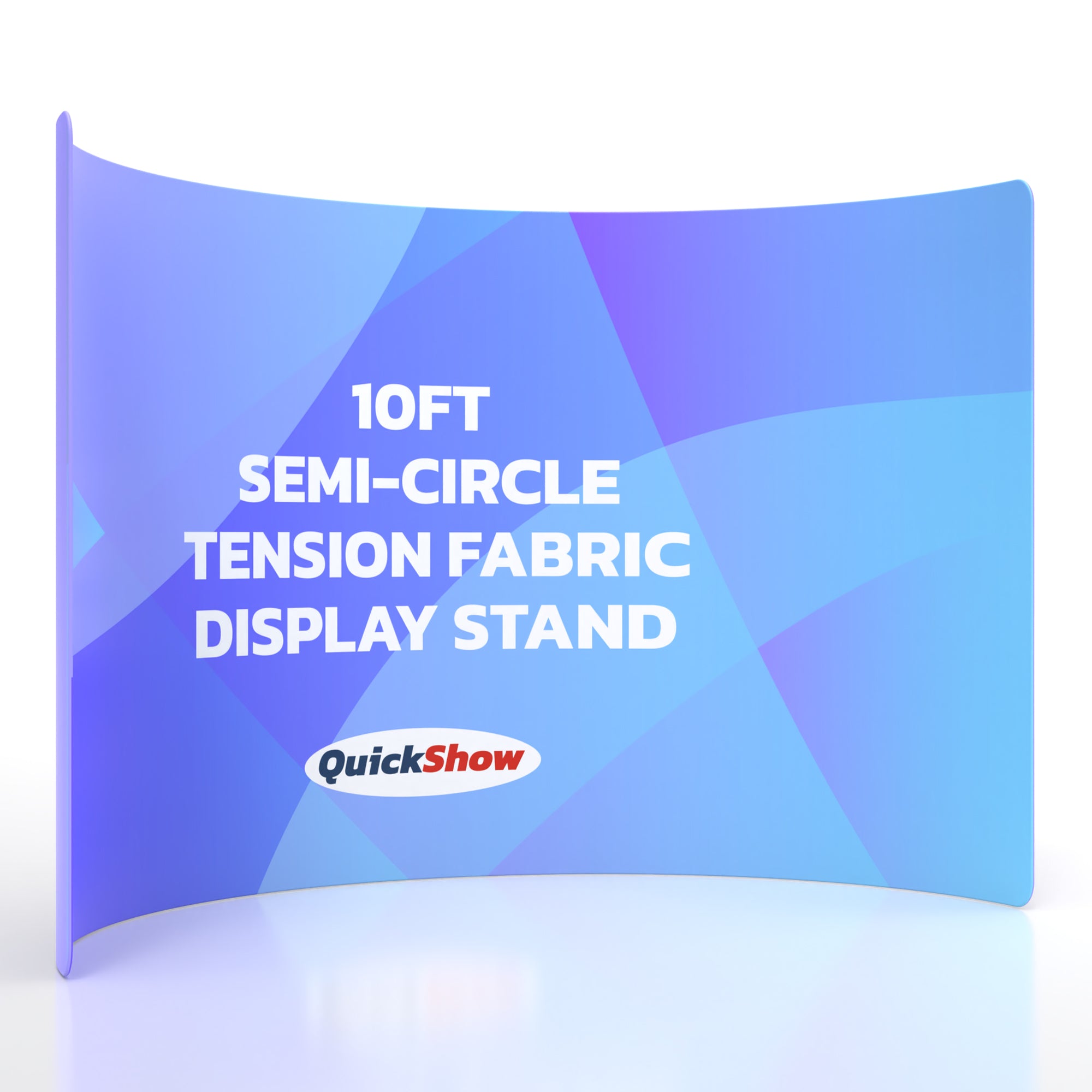 10ft Semi-Circle Tension Fabric Display Stand C