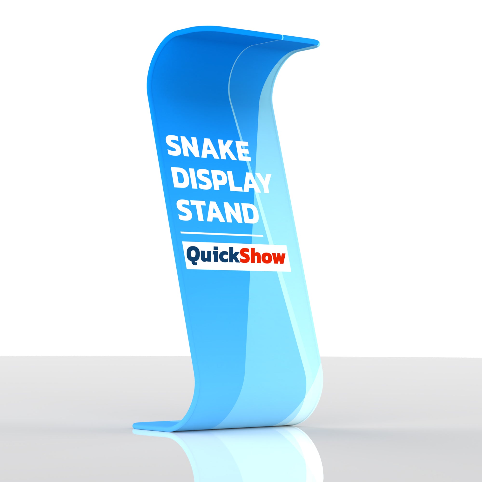 Snake Level Display Snake Display Stand | Modular Wave Banner for Dynamic Brand Displays ...