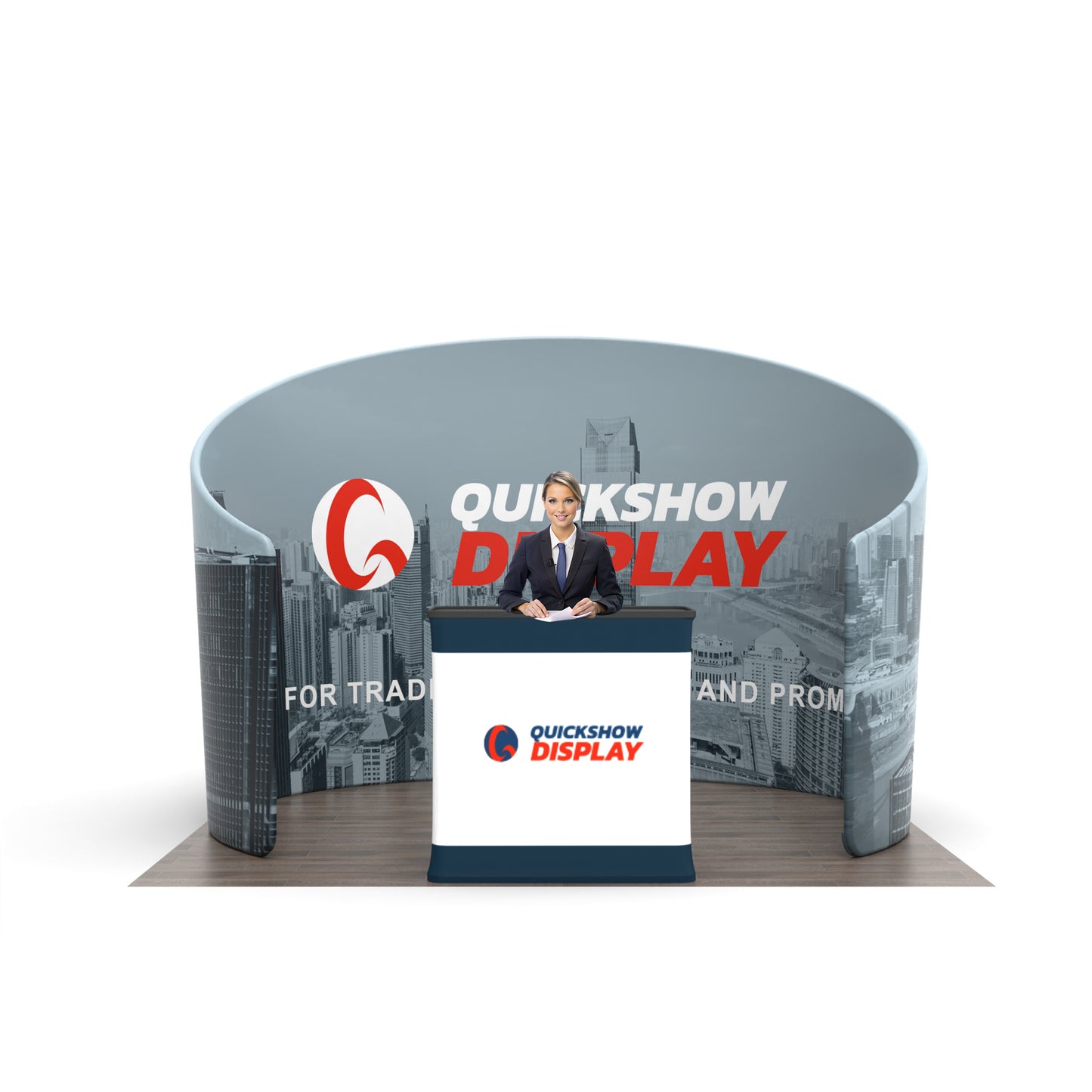 10x10 Inline Trade Show Booth 06