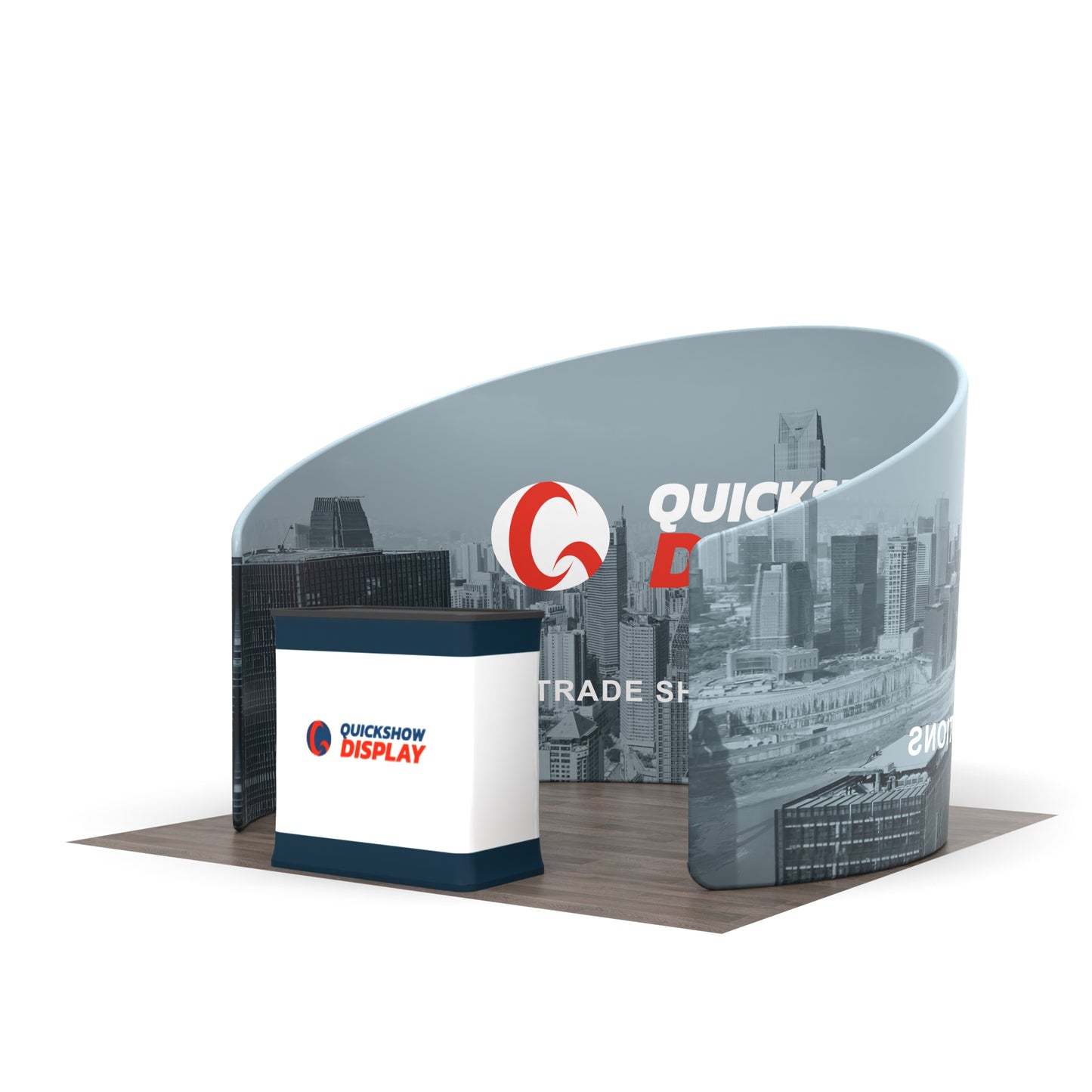 10x10 Inline Trade Show Booth 06