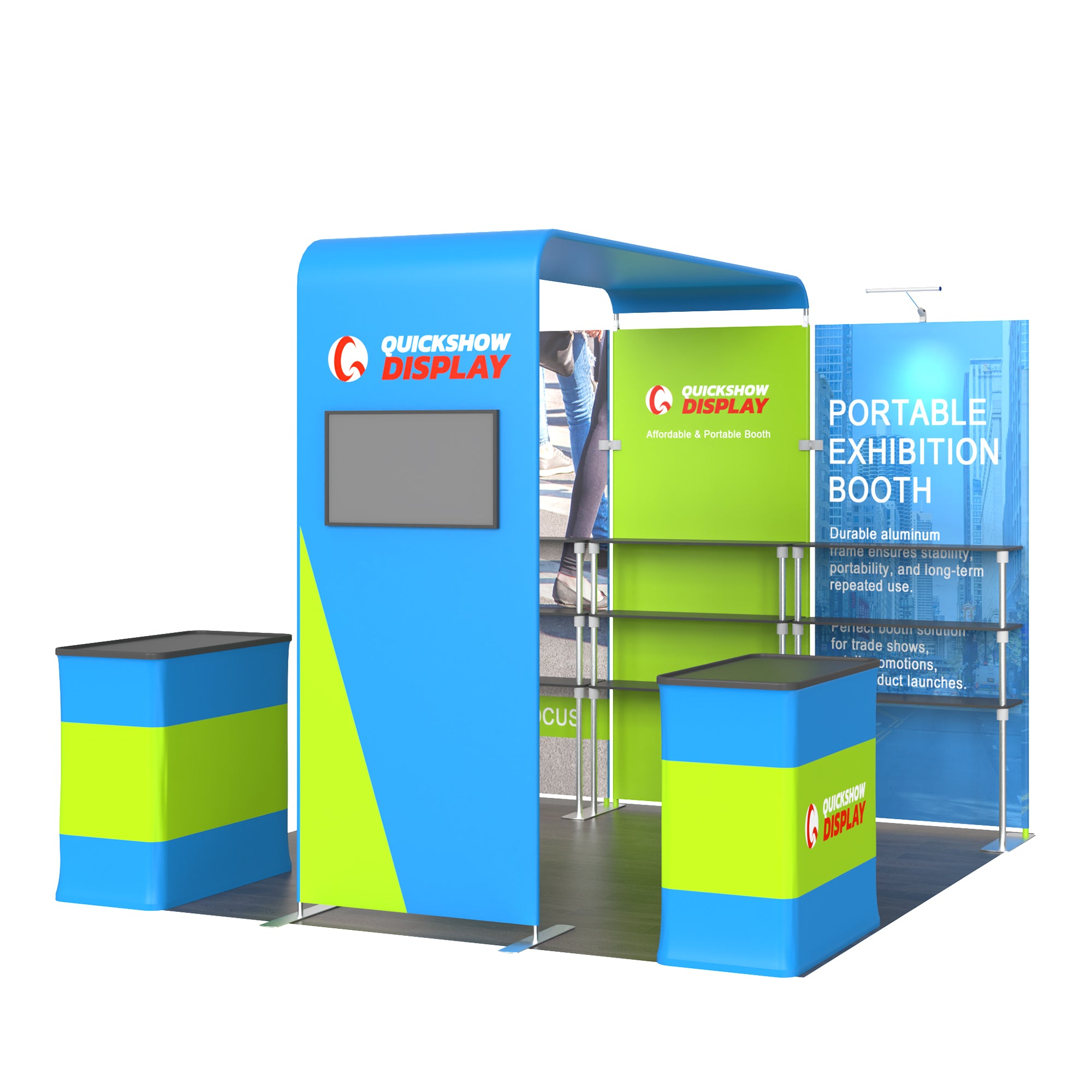 10x10 Inline Trade Show Booth 06