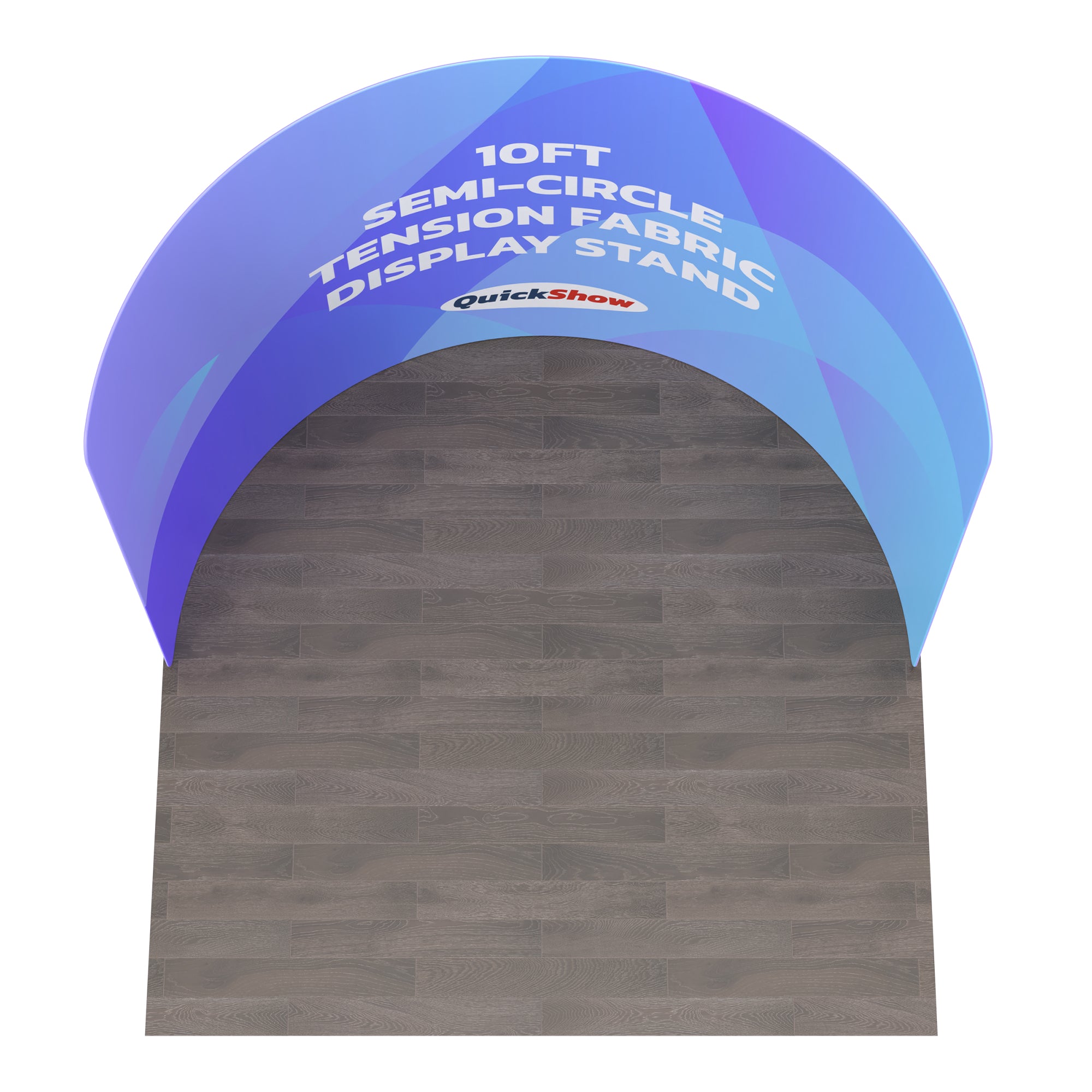 10ft Semi-Circle Tension Fabric Display Stand C