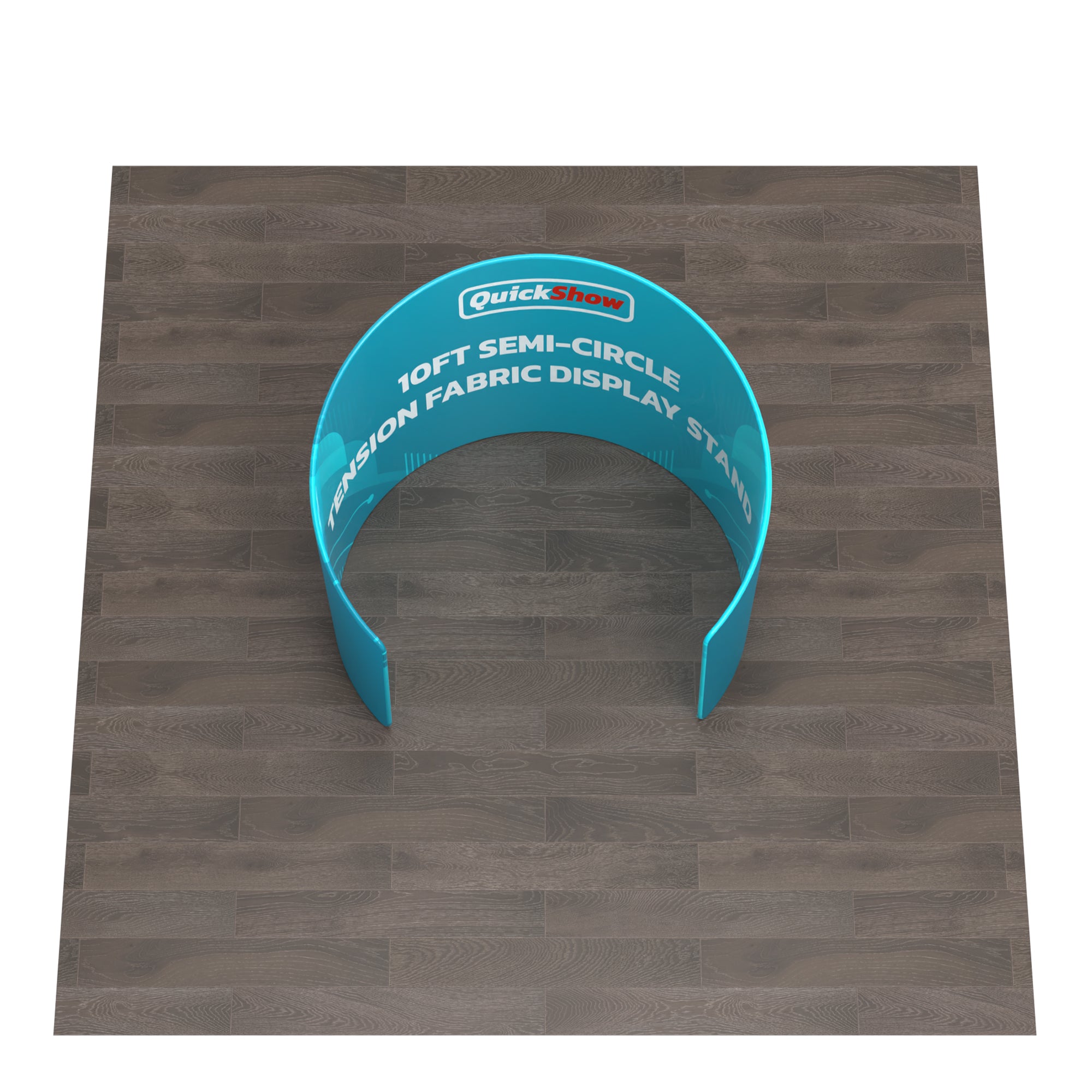 10ft Semi-Circle Tension Fabric Display Stand A